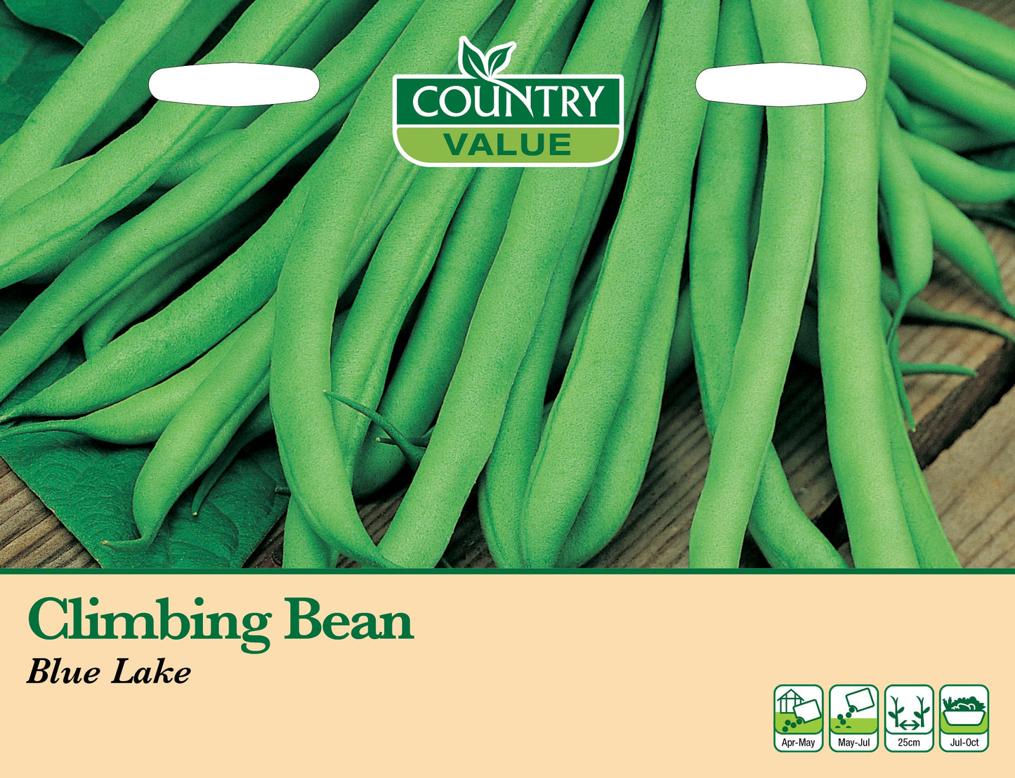 Climbing French Bean Blue Lake 50 Seeds
