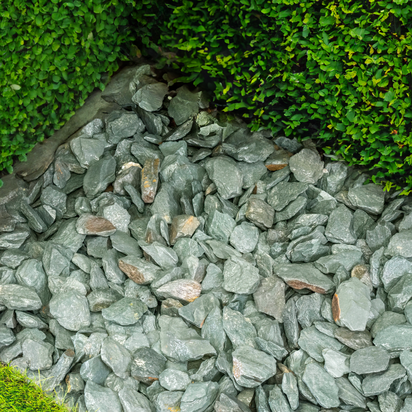40mm Green Slate Chippings