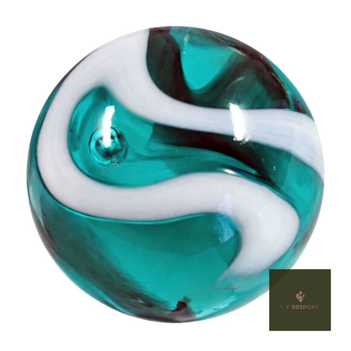 Colourful marbles Cluster of 5 - add a pop of colour to your garden!