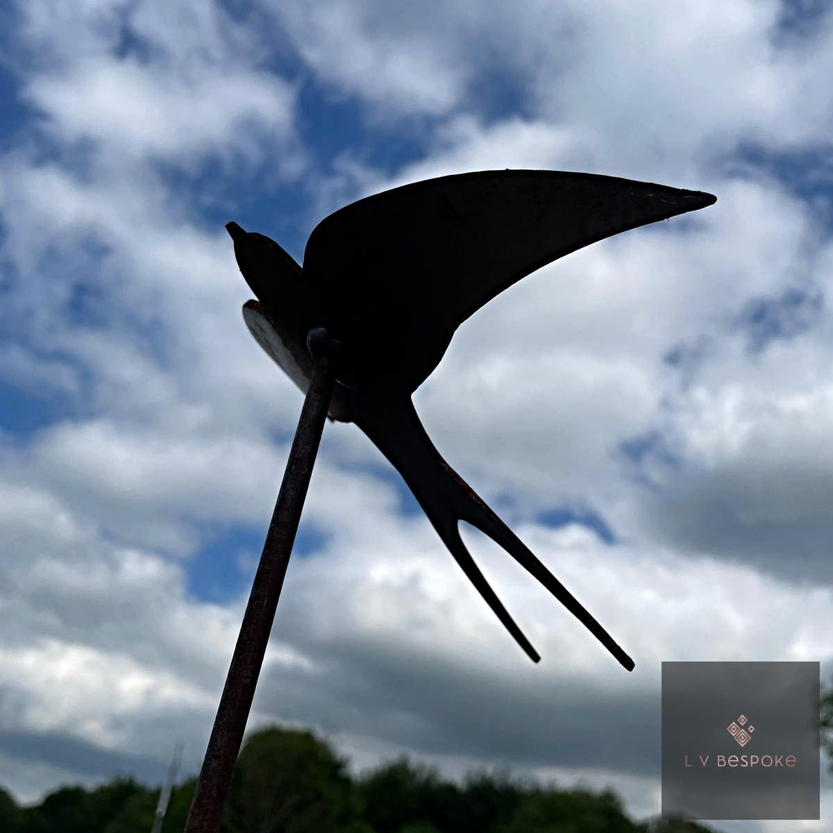 Bird / Insect Metal Garden Stakes, various designs, 2 heights.