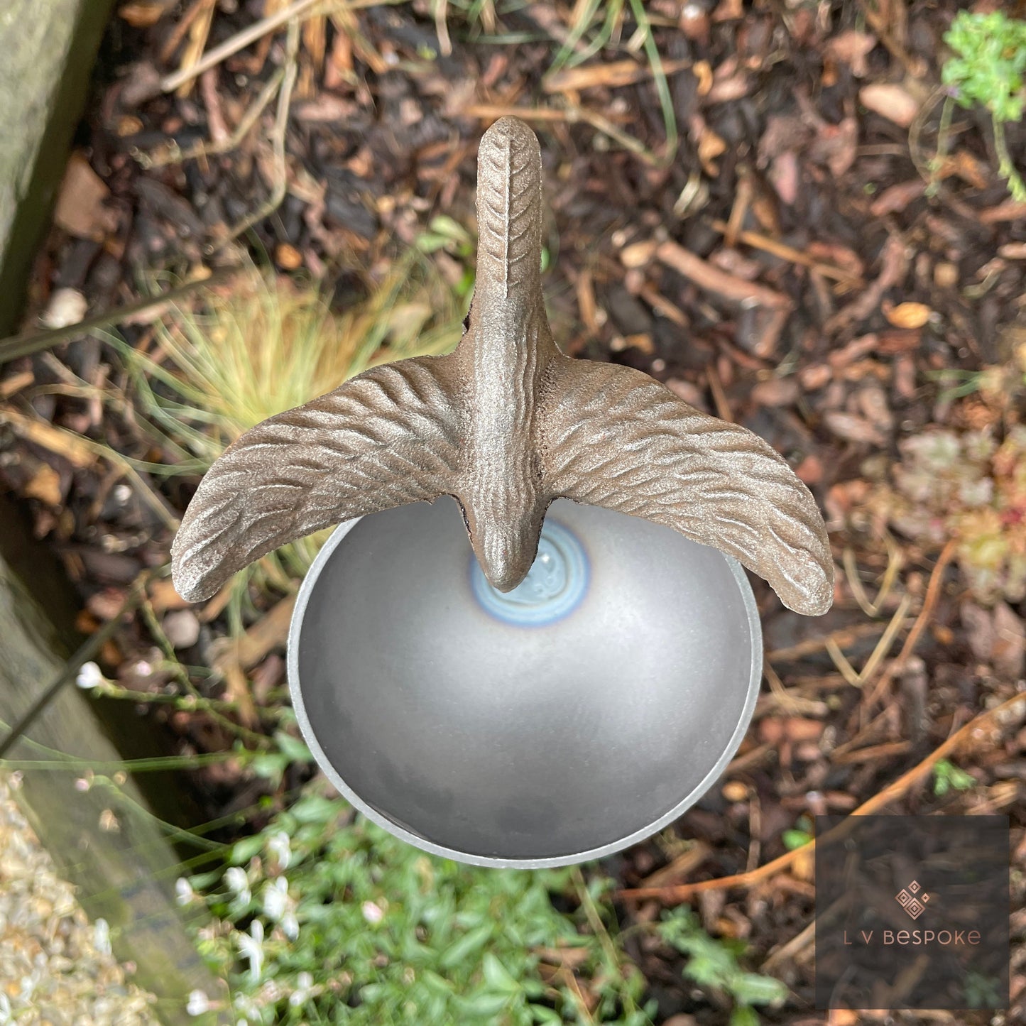 Decorative Bee Drinker / Cuppy for water or seed.