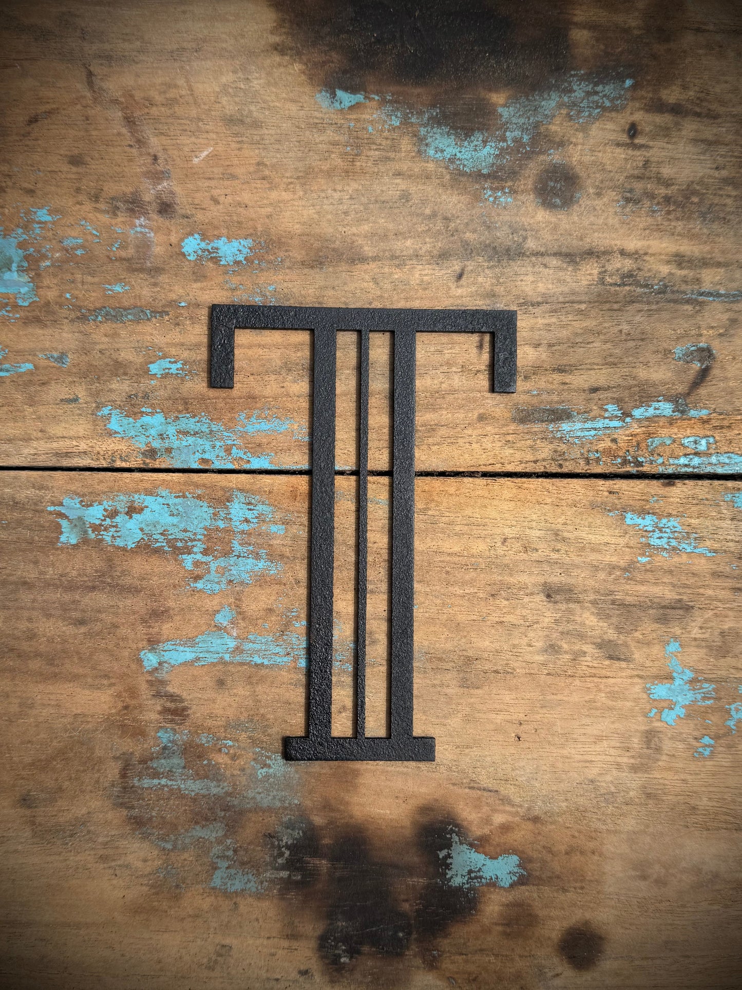 Black 5" or 12" Art Deco Metal Lettering A-Z 0-9