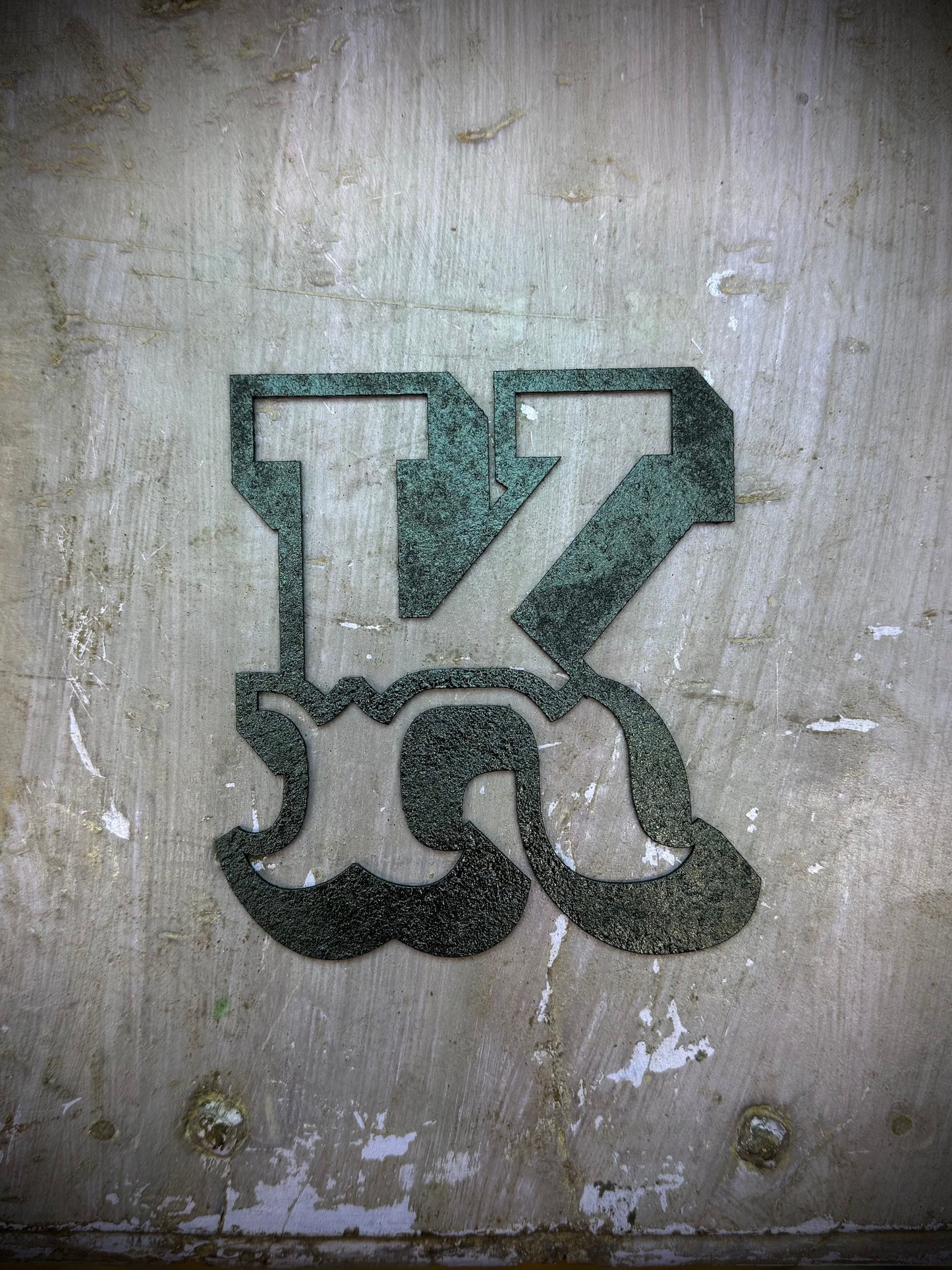 Rustic Black Metal Carnival Letters A–Z | 5” or 12” Alphabet
