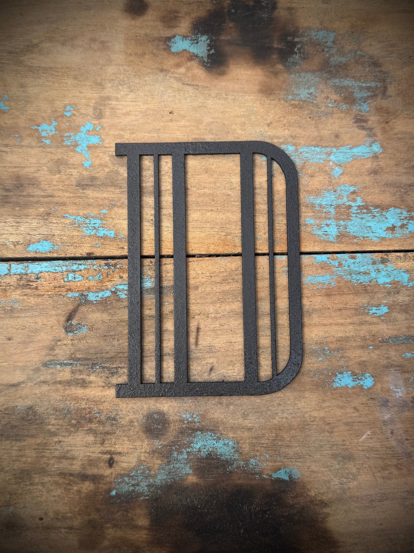 Black 5" or 12" Art Deco Metal Lettering A-Z 0-9