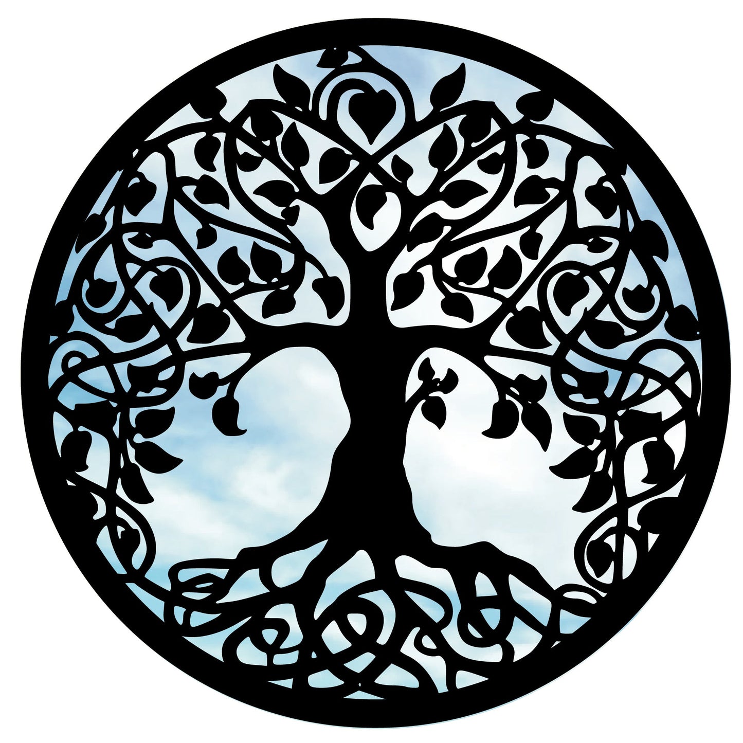 Tree of Life Garden Mirror