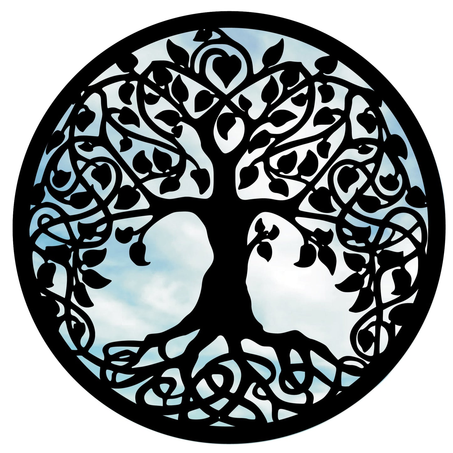 Tree of Life Garden Mirror