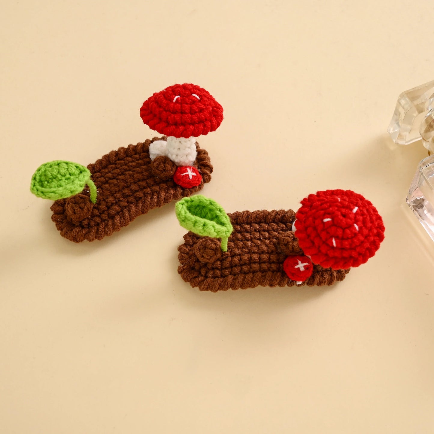 Mushroom Hair Clip