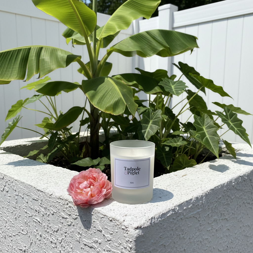 Rose Scented Candle