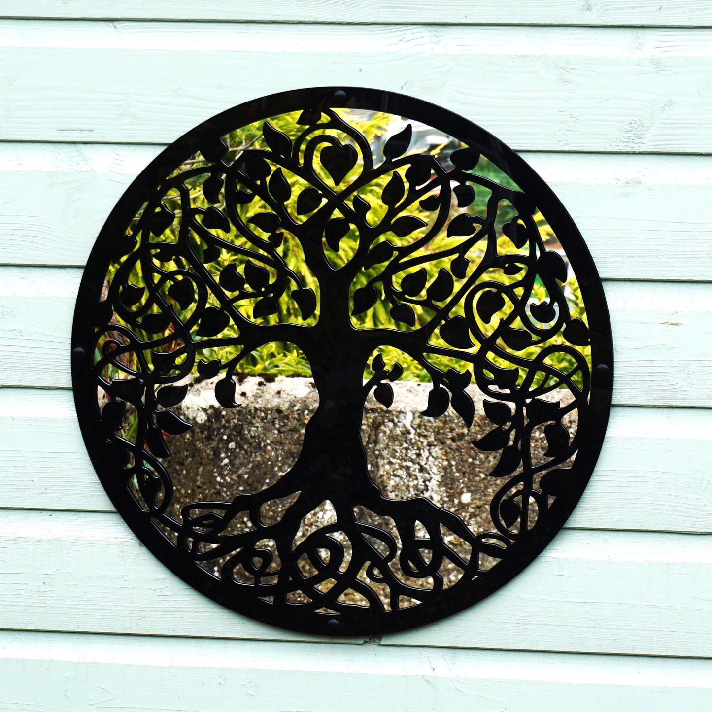 Tree of Life Garden Mirror