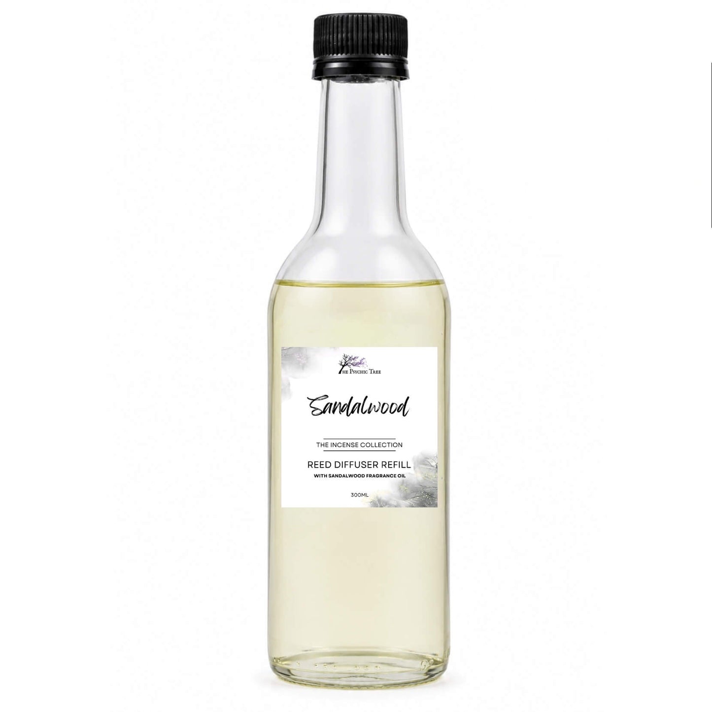 Sandalwood - Crystal Infused Reed Diffuser - The Incense Collection