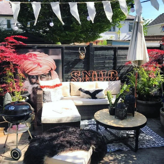 5" and 12" Metal Coloured Carnival Letters