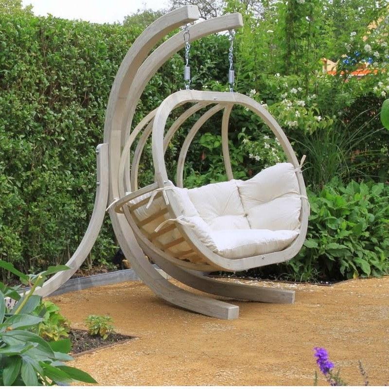 Globo Royal Double Hanging Egg Chair Set