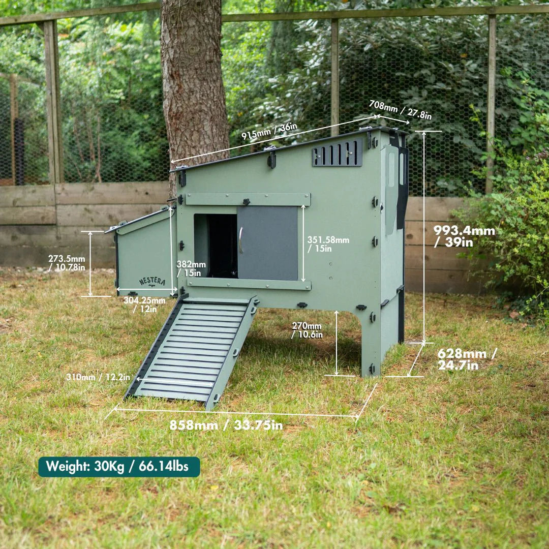 Nestera Aspen 6 Chicken coop for up to 5-6 Birds